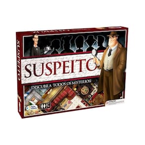 Jogo Suspeito Clássico De Estratégia Descubra Todos os Mistérios - Pais e Filhos