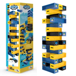 Jogo Caiu Perdeu Batman Brinquedo Infantil Com 45 Peças - Pais e Filhos