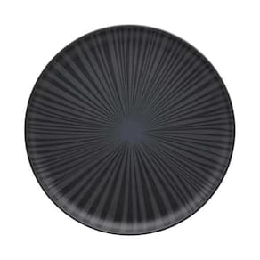 Prato Raso Em Cerâmica Flat Ônix 26cm Oxford