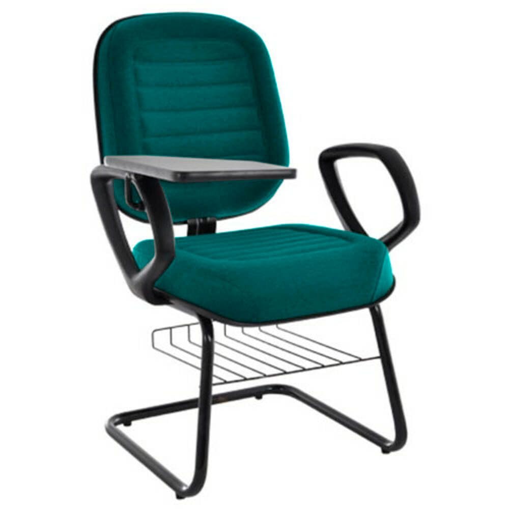 Cadeira Universitária com prancheta Linha Blenda Verde