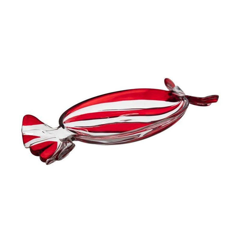 Centro de Mesa Home Style Bala Holiday Stripes 35 x 14 cm