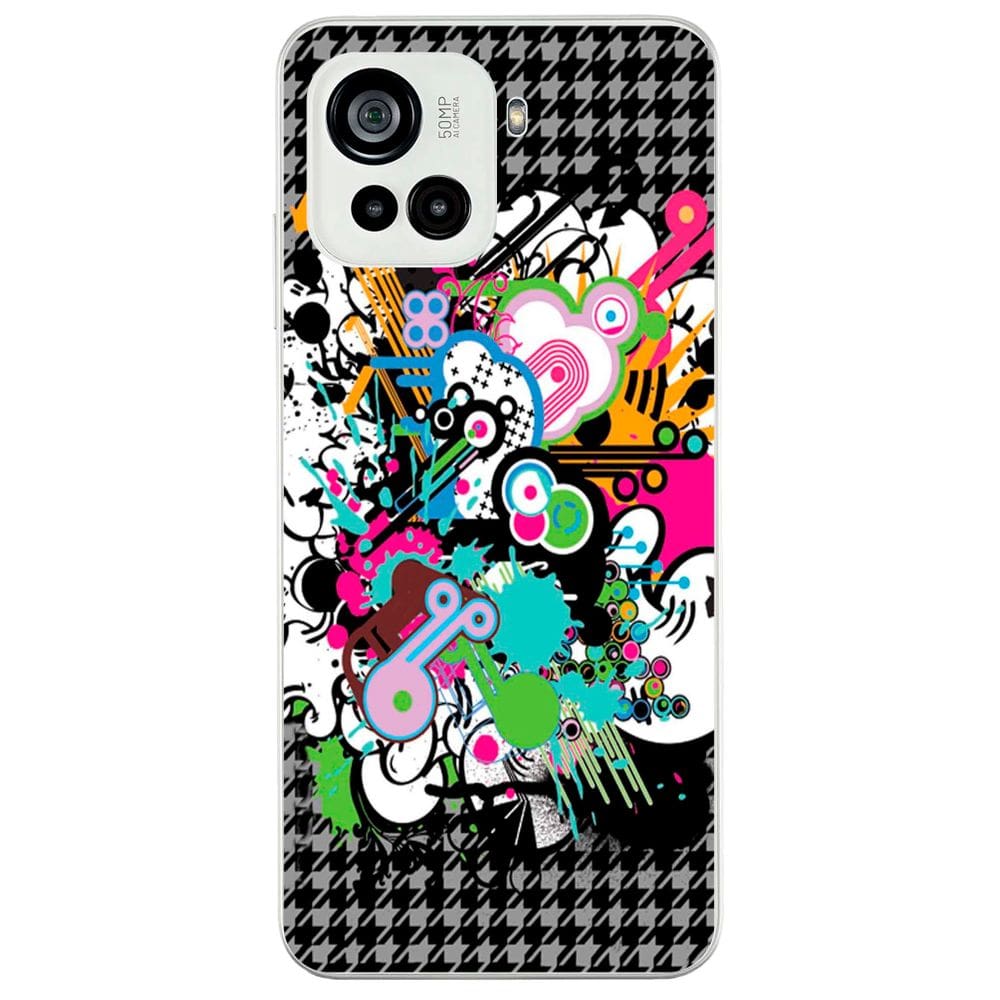 Capa Adesivo Skin022 Verso Para Multilaser M23 Lite