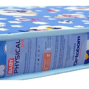 Berço Mini Cama Classic Pés Amadeirado com Colchão D18 - Reller Móveis