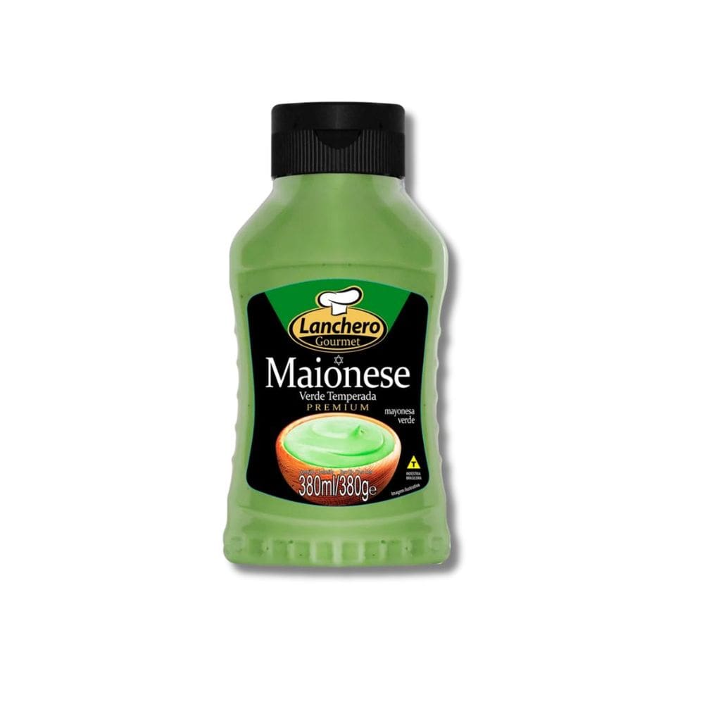 Kit C/1 Un. Maionese Verde (Gourmet) 380G. (Lanchero)