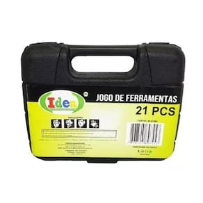 Kit Jogo De Ferramentas Idea 21 Peças Com Estojo Id-6748k