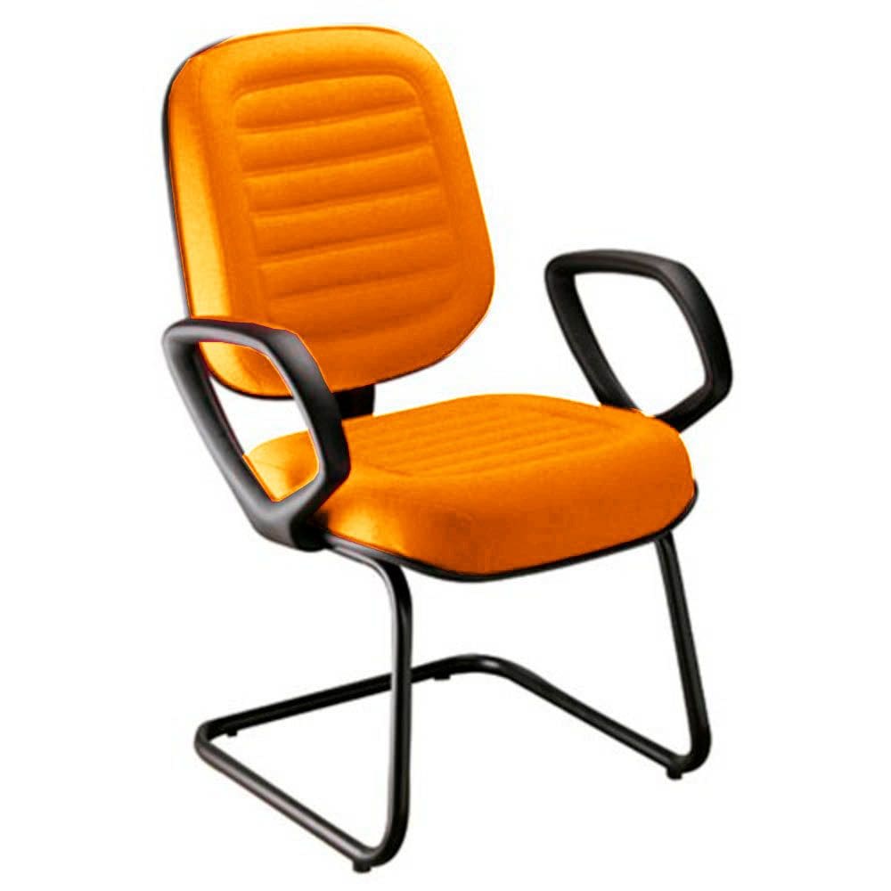 Cadeira Diretor para Escritório Linha Blenda Laranja