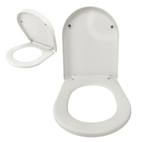 Tampa de Vaso Soft Close Fechamento Suave Assento Sanitario Fecha Devagar Privada Banheiro Lavabo Higienico Seguro Resistente Duravel