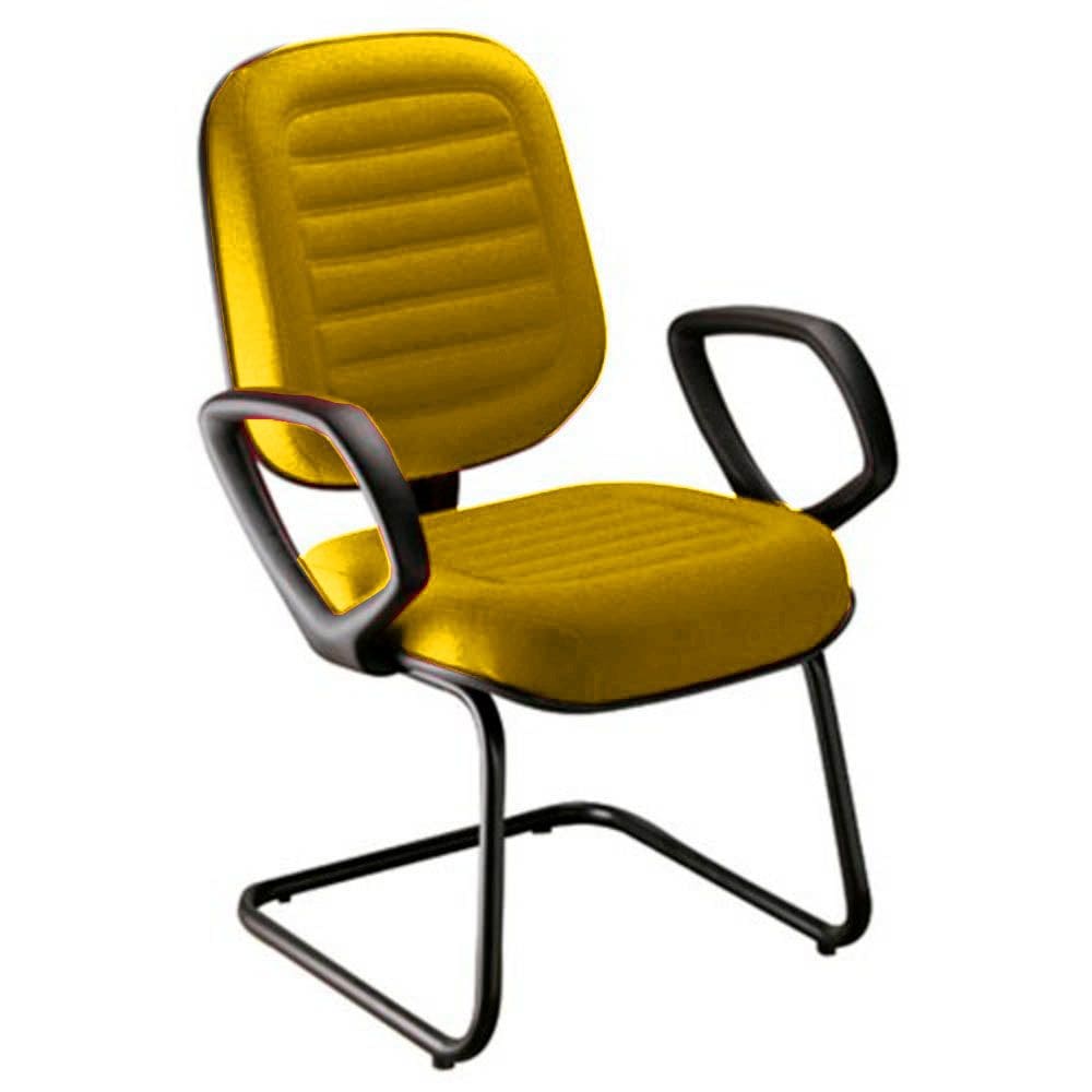 Cadeira Diretor para Escritório Linha Blenda Amarelo