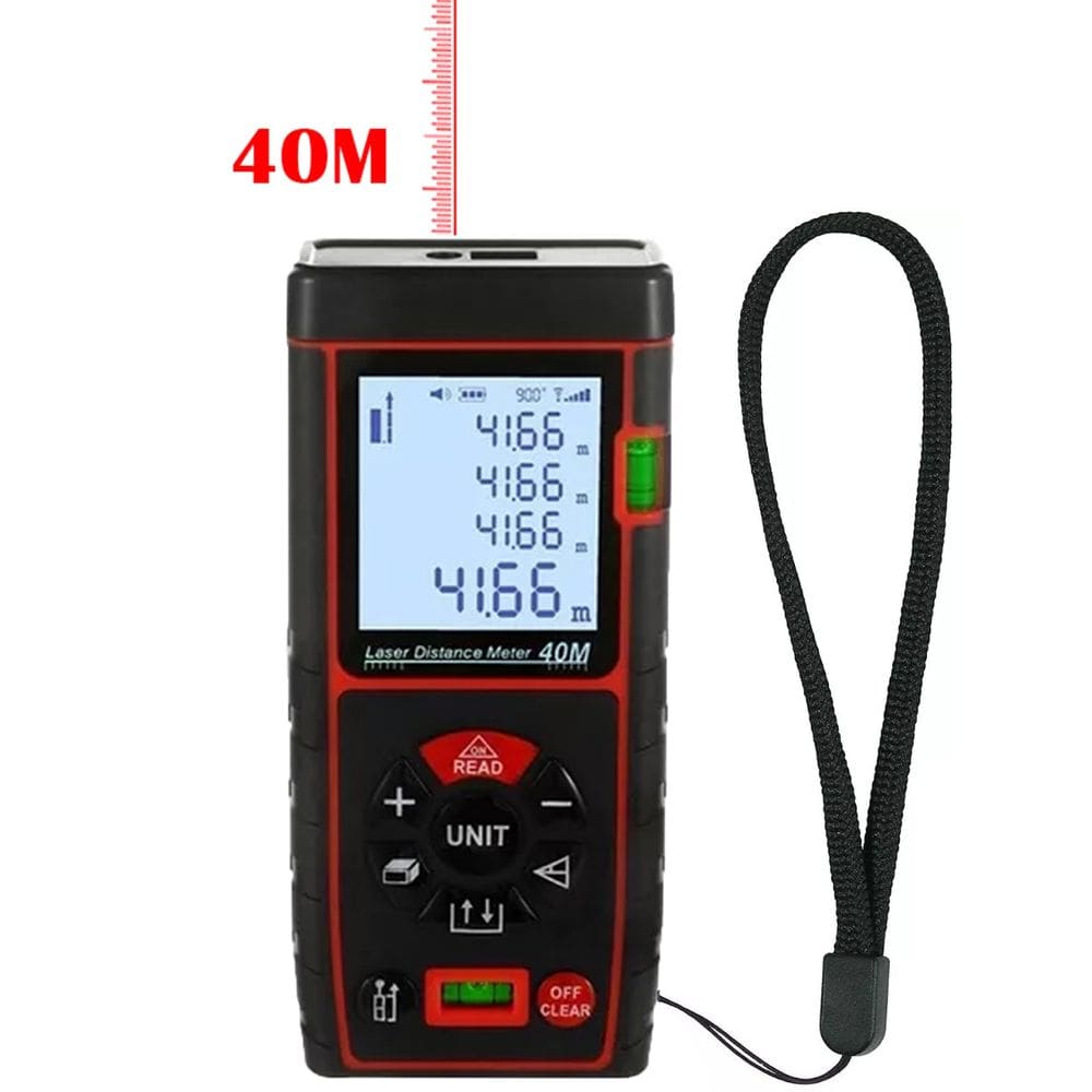 Trena Laser 40 Metros Alta Precisao Profissional Calcula Volume Distancia