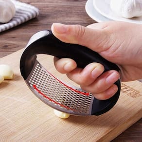 Prensa De Alho, Aço Inoxidável, Espremedor De Alho, Trituração Fácil, à Prova De Ferrugem Inox Manua