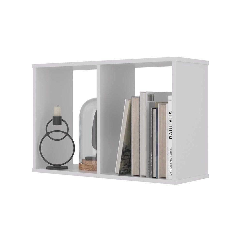 Conjunto Nichos 2 Compartimento Chicago Branco