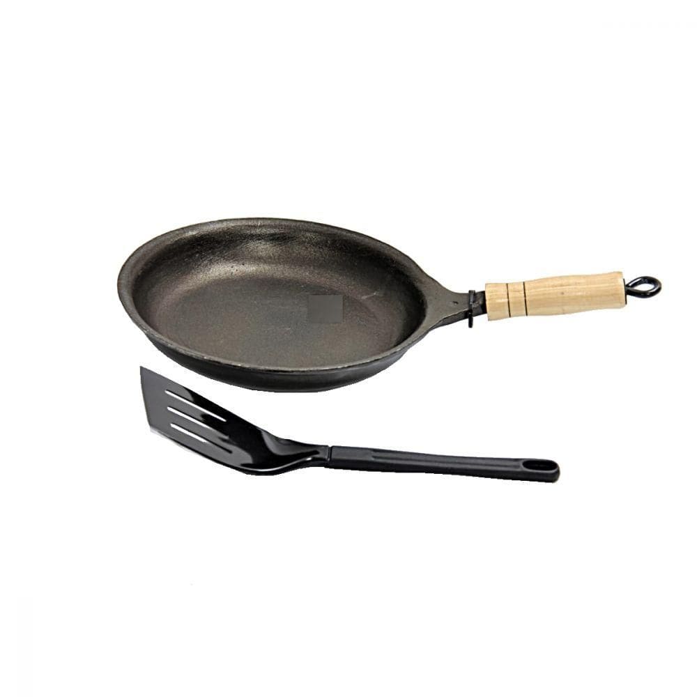 Frigideira Antiaderente Francesa De 18Cm Cabo E Espátula
