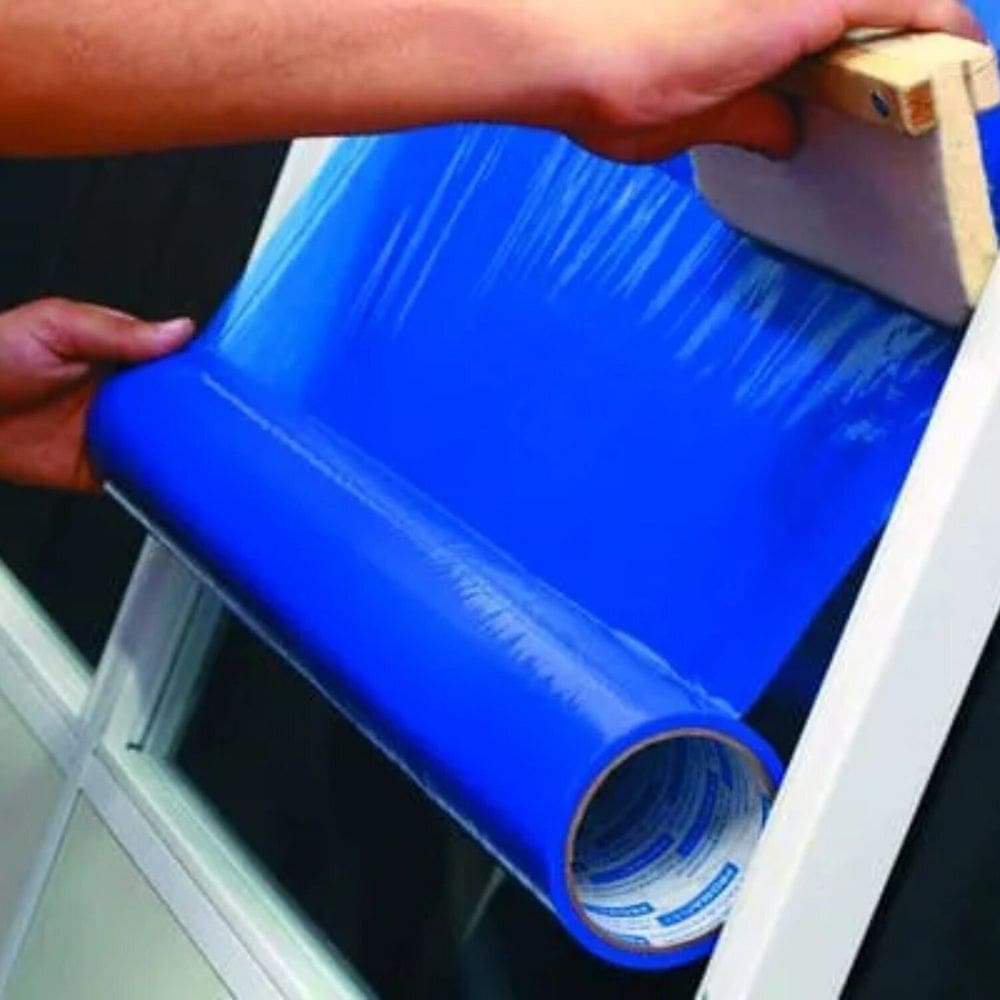 Proteção de Vidro Providro 625mm X 20m Azul