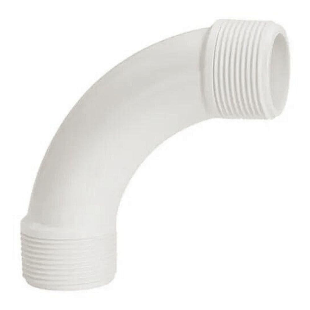 Curva Com Rosca 90° Branca Amanco Irrigação Tamanho 1"
