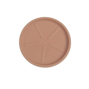 Base Redonda 24 X 3 Cm Cor 02 - Antique Terracota