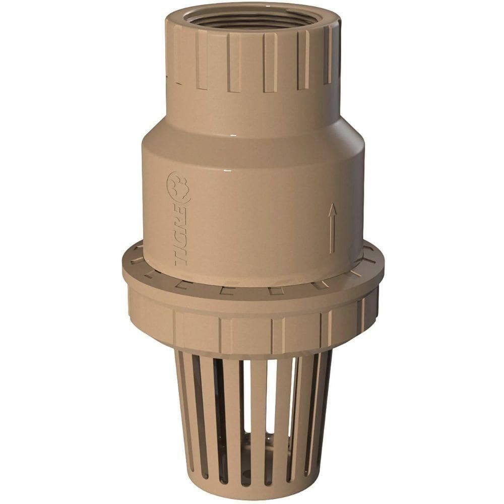 Valvula Pe Pvc Marrom Rascável Tigre Tamanho 2"
