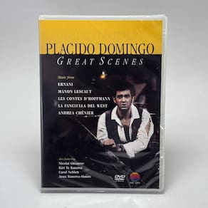 Dvd Placido Domingo - Great Scenes