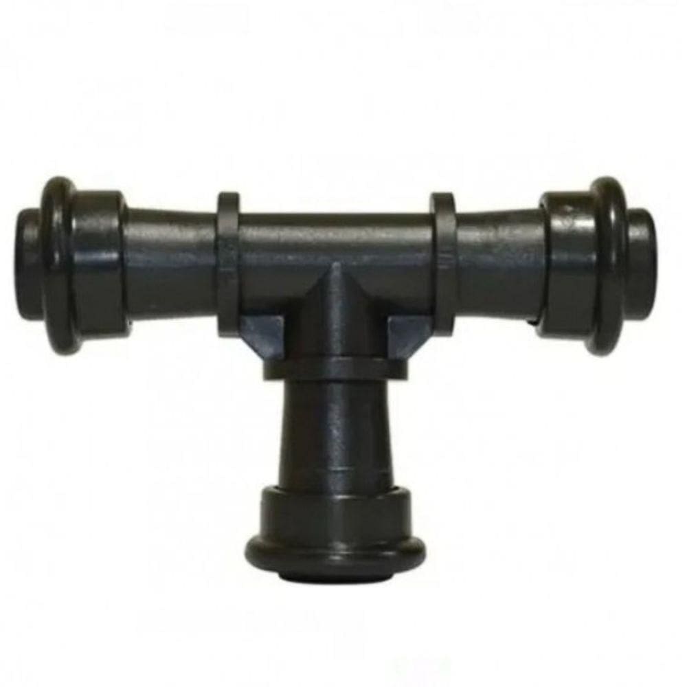 Te 16mm Anel Liso Irrigação Gotejo Mangueira Rsb