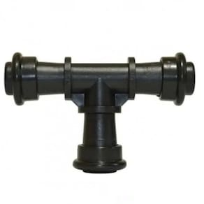 Te 16mm Anel Liso Irrigação Gotejo Mangueira Rsb