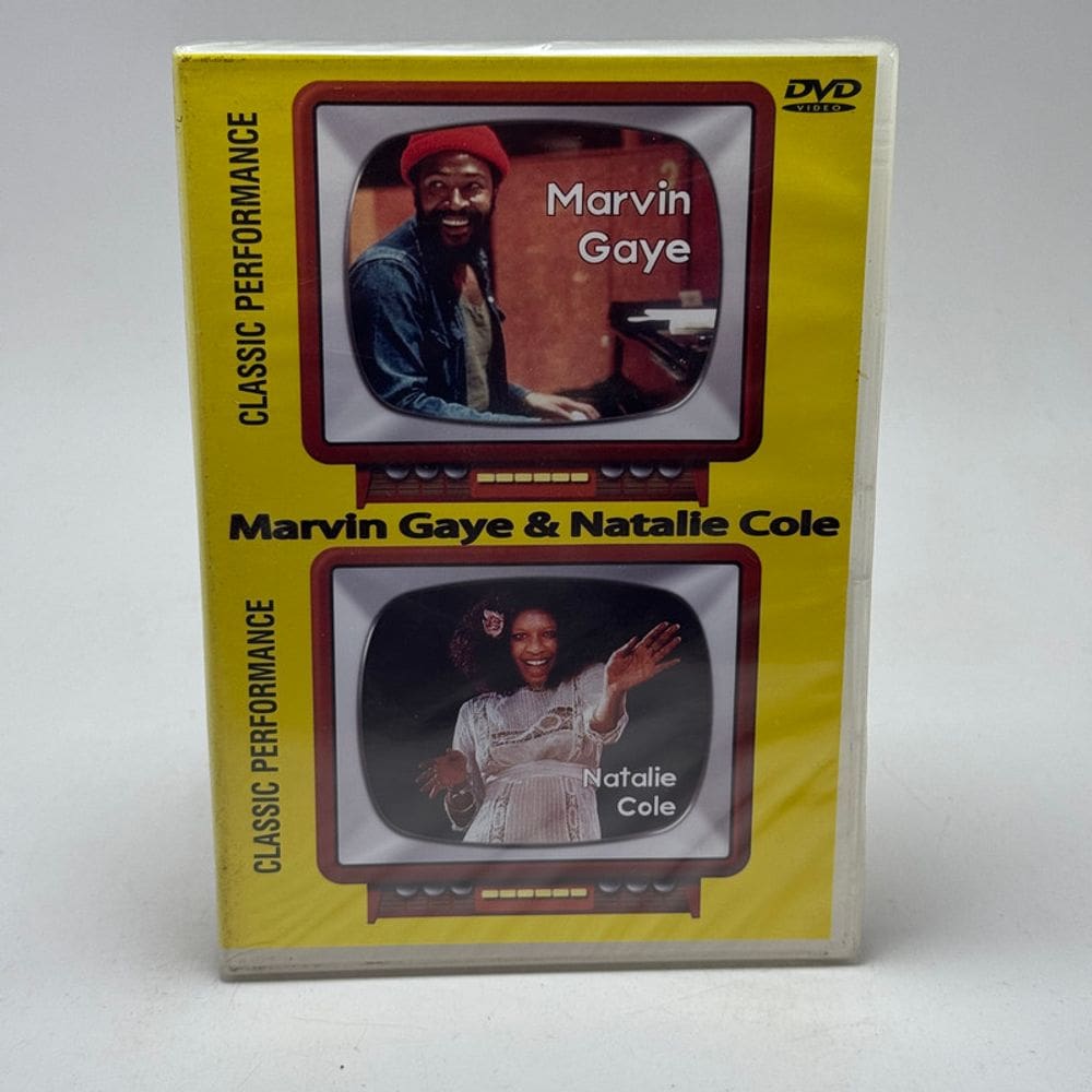 Dvd Marvin Gaye & Natalie Cole Classic Performance