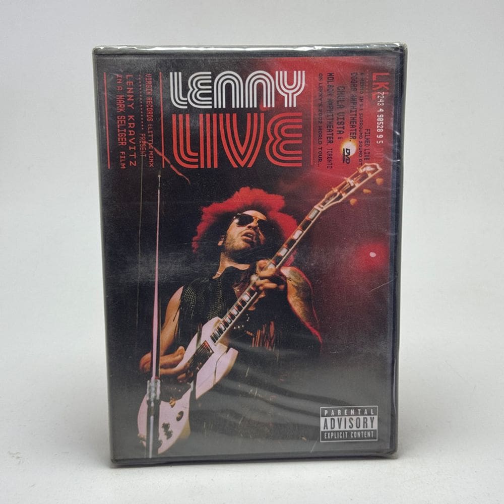 Dvd Lenny Live - Virgin Records America