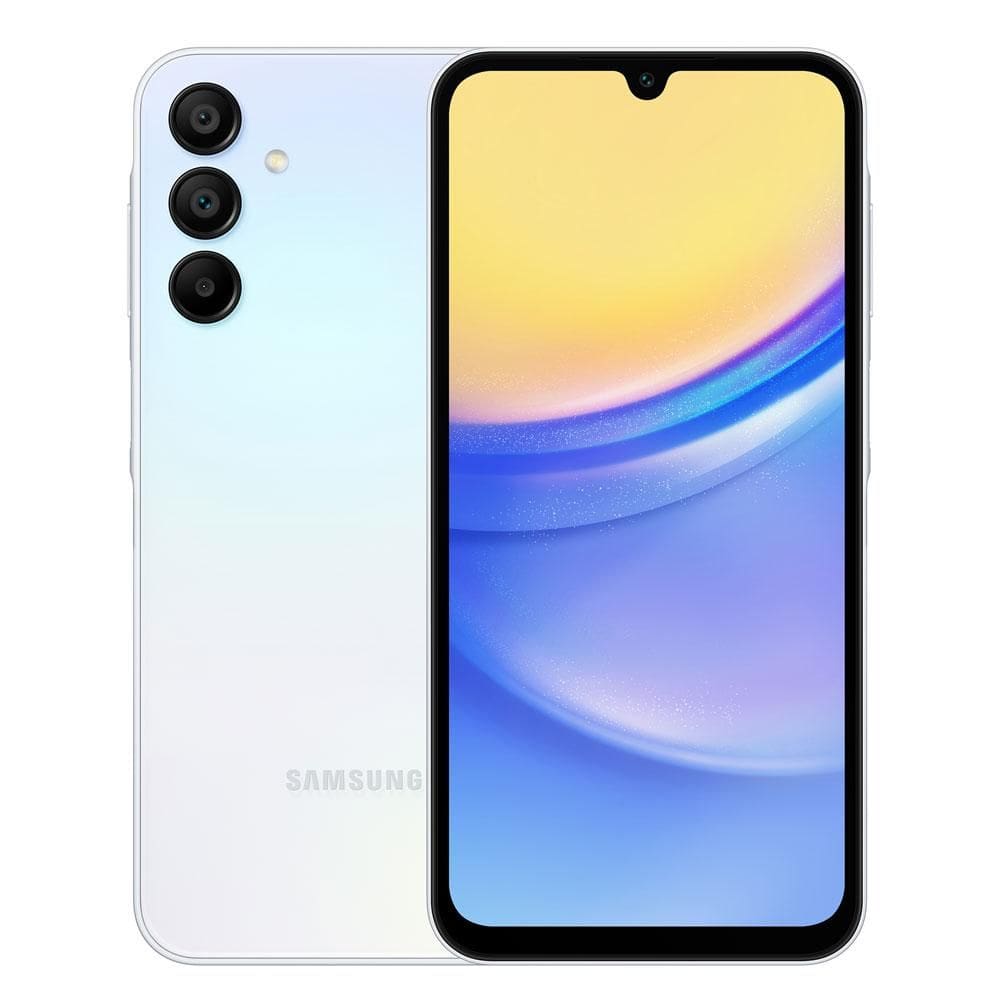 Smartphone Samsung Galaxy A15 256GB Dual Chip 5G Tela 6.5" Câmera Tripla 50MP+5MP+2MP Azul Claro