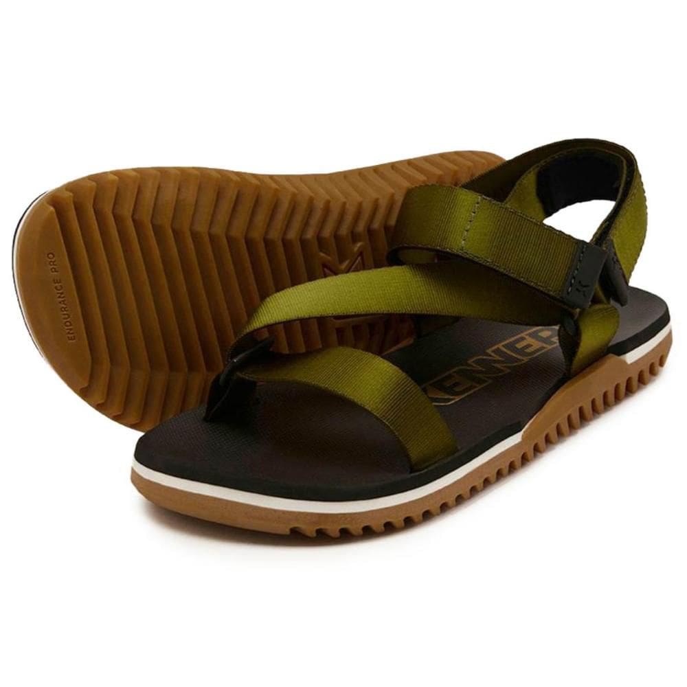Sandália Kenner Pro Trekking NK6 Masculina - Preto e Verde