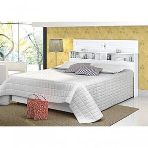 Cabeceira Casal Florença 1,60 Branco - Vitamov
