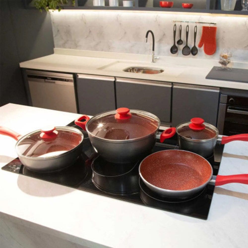 Conjunto de Panelas Philco Redstone 4 Peças