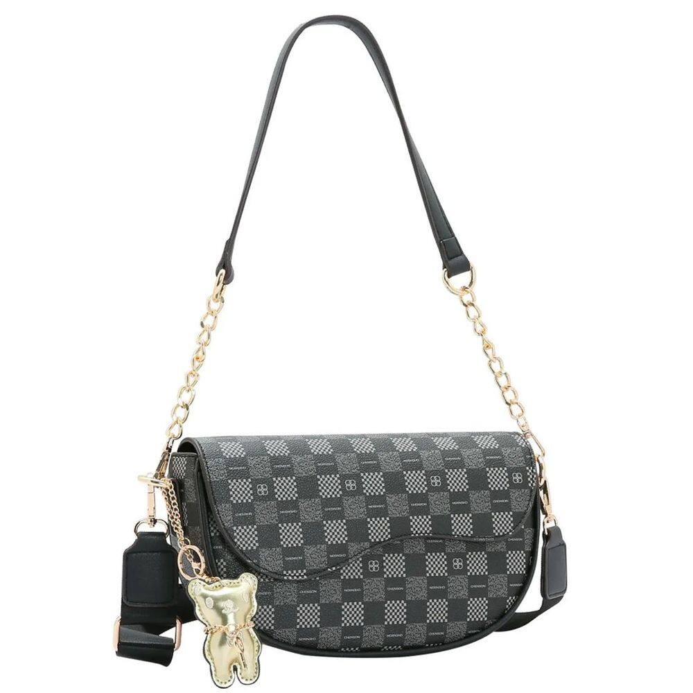Bolsa Feminina Monograma Clássica Versátil Chenson