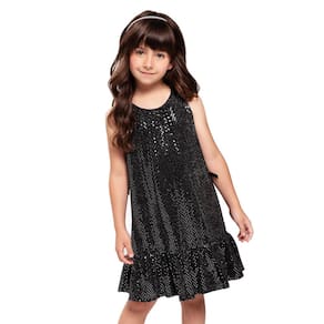 Vestido Infantil Menina Em Lantejoula Lux Trick Nick 4 ao 14