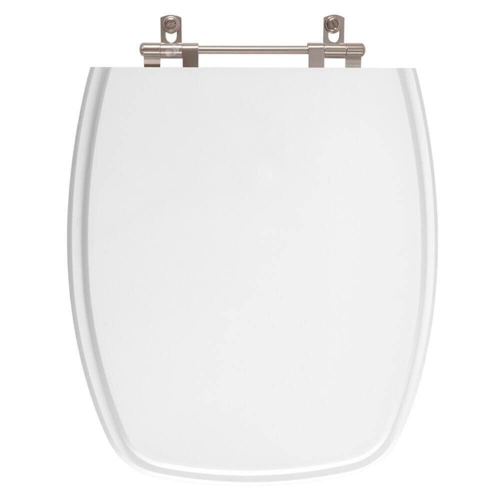 Tampa de Privada Primula Plus Branco para Louça Fiori 6lpf