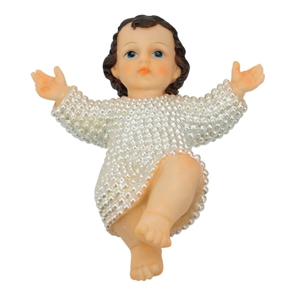Menino Jesus Natal Solto Avulso 17cm - Enfeite Resina