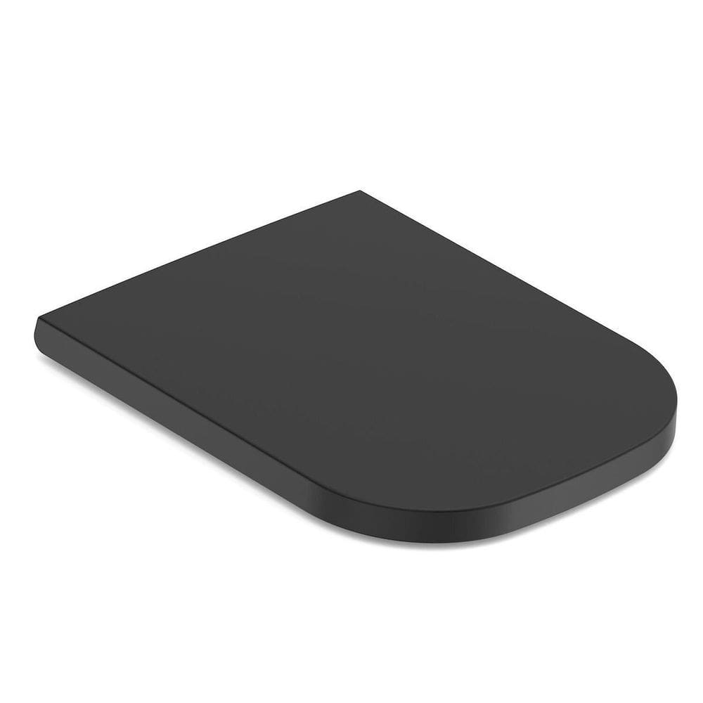 Assento único com Softclose® Elite Celite . Preto