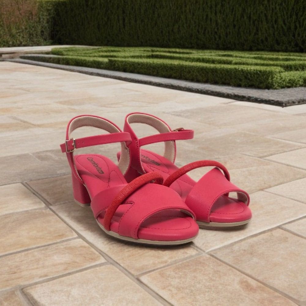 Sandalia Salto Baixo Conforto Casual Comfortflex