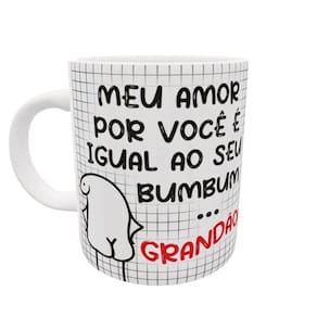 Caneca Namorado Meme Flork Porcelana Personalizada Divertida