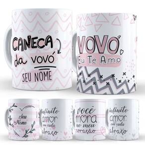 Caneca para Avo´ Dia dos Avós Avôs Avô Vó Vô com Nome Bisavô Bisavó Mãe Mães Xícara Personalizada