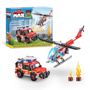 Blocos de Montar Max Fire Adventure 265 Peças - Candide