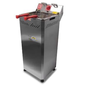 Fritadeira Água e Óleo 25 Litros Fritador de Batata Gabinete Marchesoni
