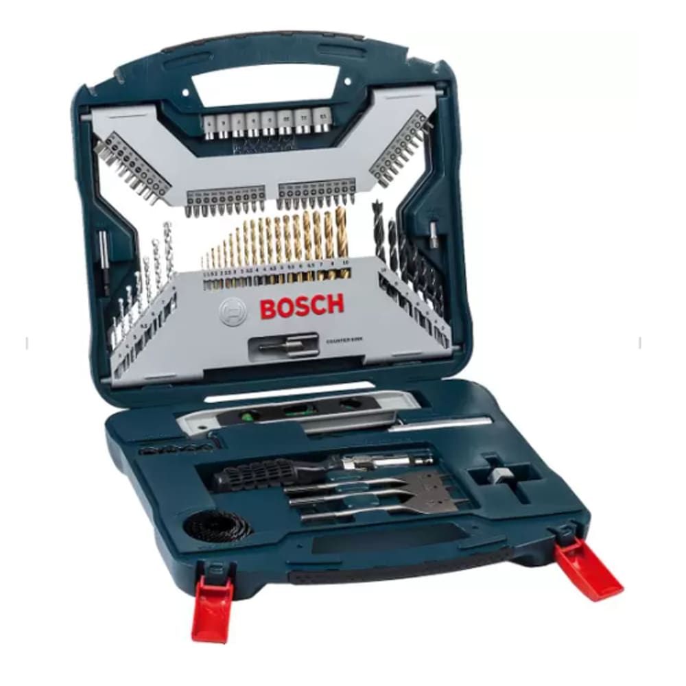 Maleta X-Line com 100 peças BOSCH 2607017397