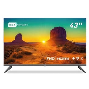 Smart TV 43" HQ Full HD, HDR, Android 11, Design Slim, Wifi, Bluetooth