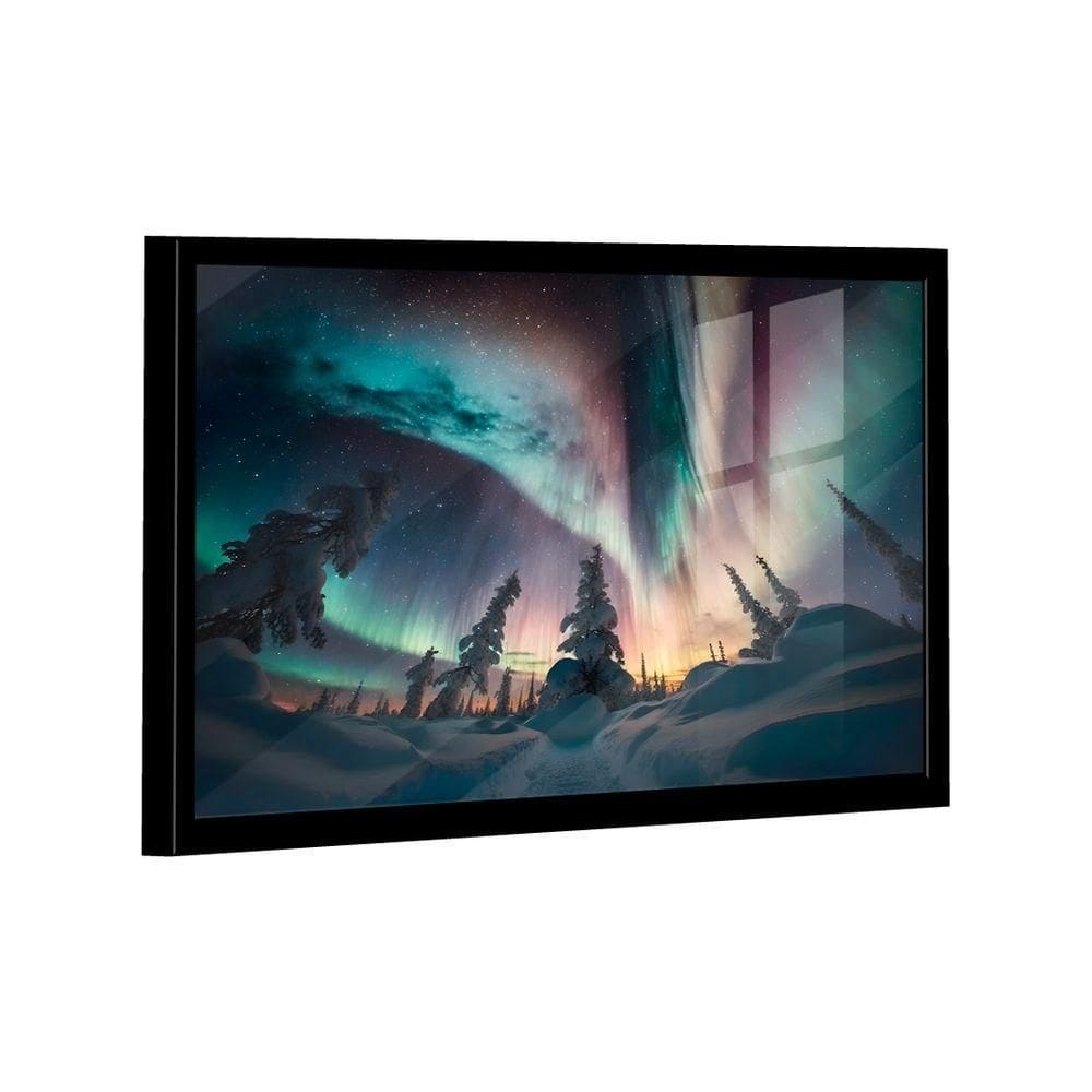 Quadro Aurora Boreal Br Artes