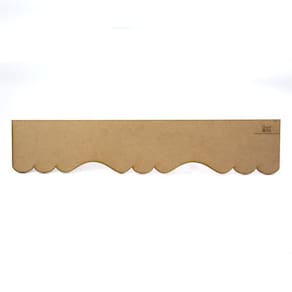 Régua Para Barrado Mdf Renda Nuvem