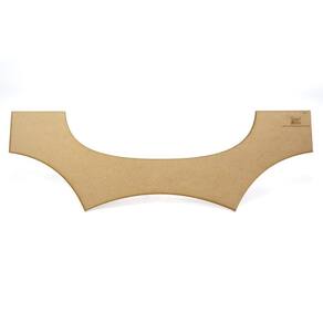 Régua para Barrado Mdf Bico Duplo