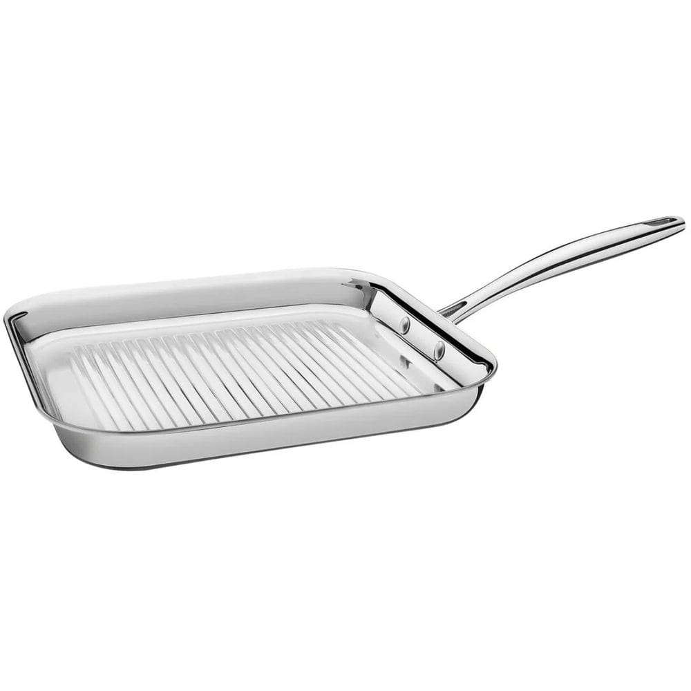Bistequeira Aço Inox 1,9L Tramontina 28cm Grano Triplo Grelha Versátil 62159280