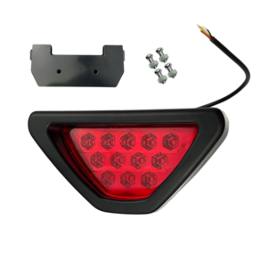 Brake Light Luz de Freio Triangular Universal Strobo Pisca