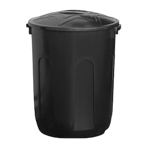 Cesto com Tampa Ideal para Armazenar Lixo e Roupa 60 Litros