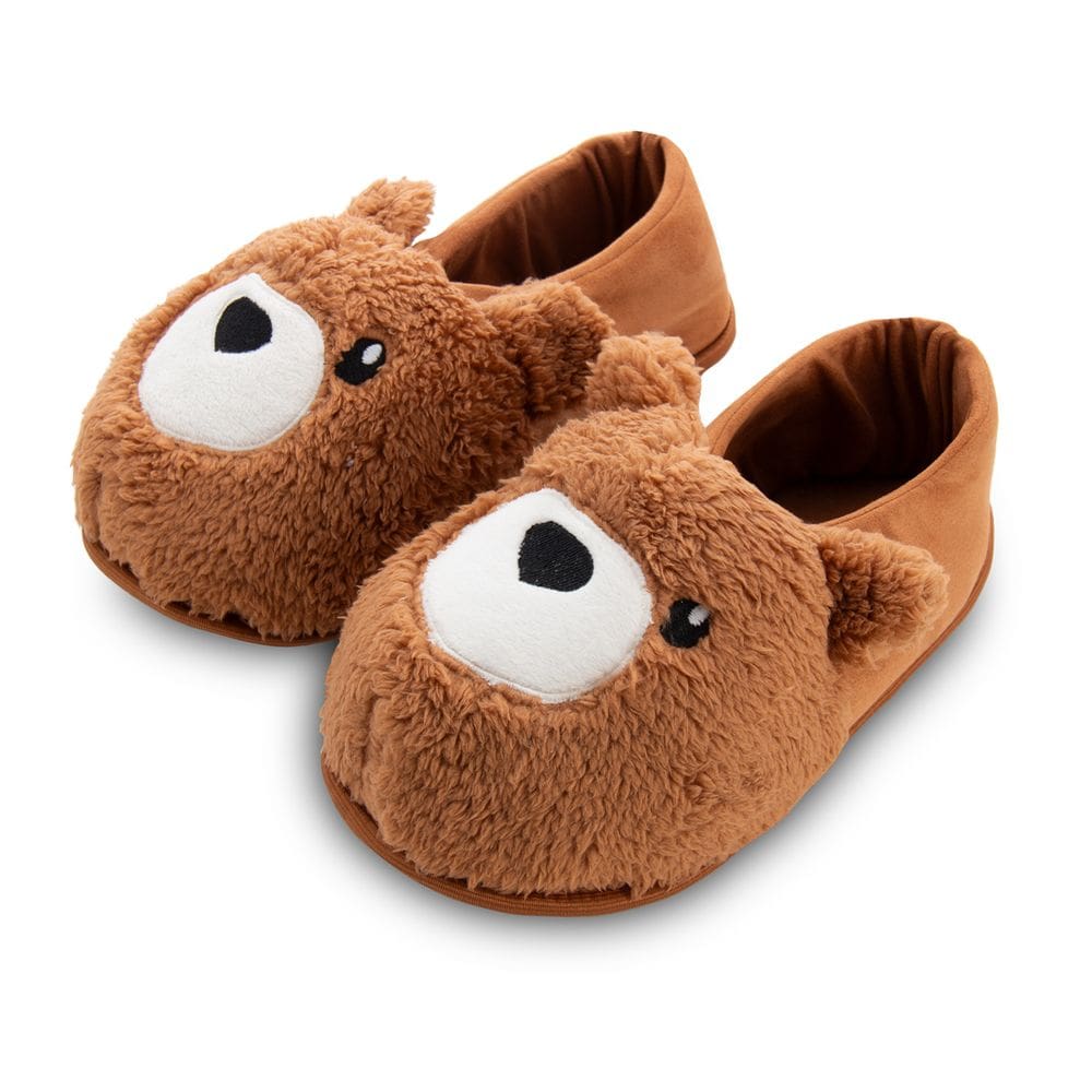 Pantufa Ursinho 3d Antiderrapante Chinelo De Quarto Fofinho