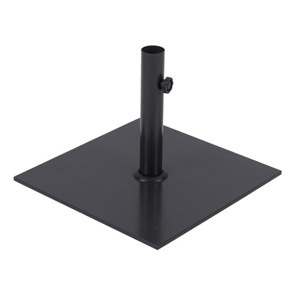Suporte Base Guarda Sol Ombrelone 46x46cm Quadrada Aço 16kg