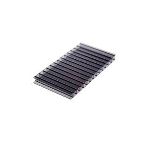 Chapa De Policarbonato Alveolar Fume 10mm - 2,10m X 6,00m - Polygal